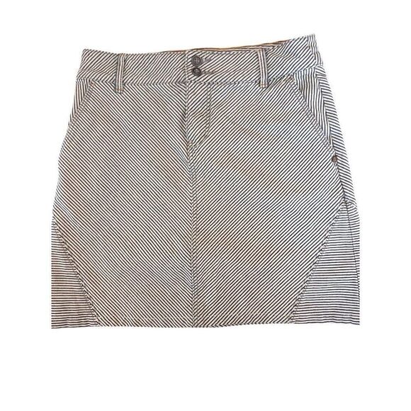 Pilcro and The Letterpress Striped High-Waisted Skirt - Size 25 EUC w/ Pockets - Picture 1 of 8